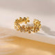 Auréline Bloom Crystal Band Ring
