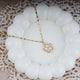 Crystal Blossom Pendant Necklace