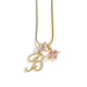 Initial Heart Charm Necklace