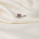 Celestia Lavender Heart Solitaire Ring