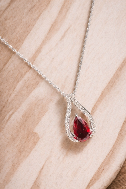 Teardrop Pendant Necklace