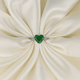Emerald Heart Solitaire Ring