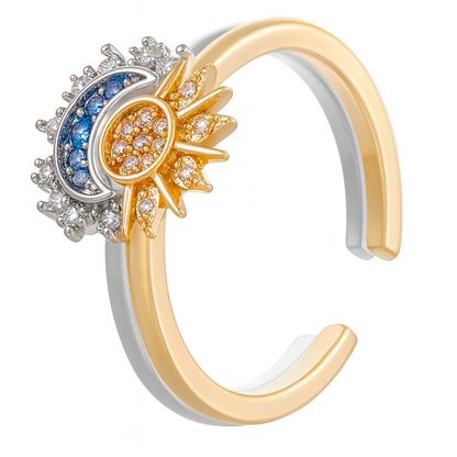 Celestial Harmony Dual Band Ring