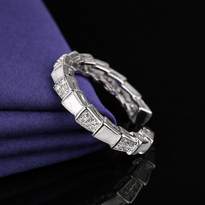 Monaco Facet Pavé Band Ring