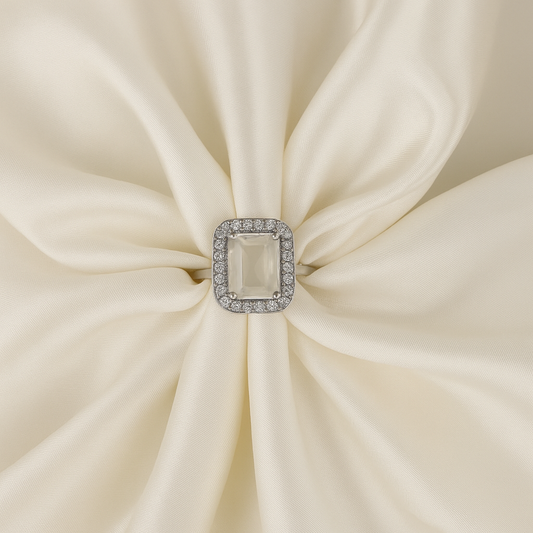 Celestial Glow Halo Ring