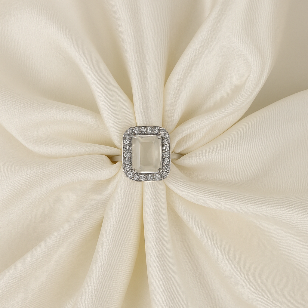 Celestial Glow Halo Ring