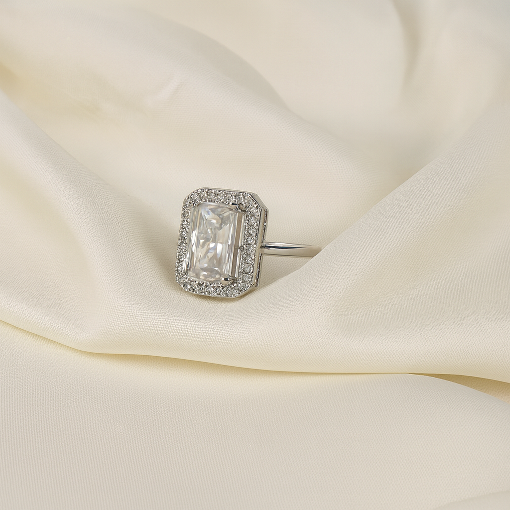 Celestial Glow Halo Ring