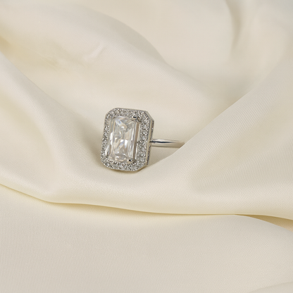 Celestial Glow Halo Ring