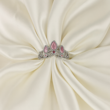 Royal Pink Crest Ring