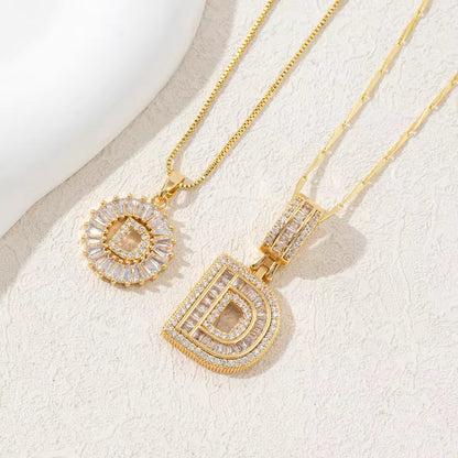 Twin Initial Luxe Necklace
