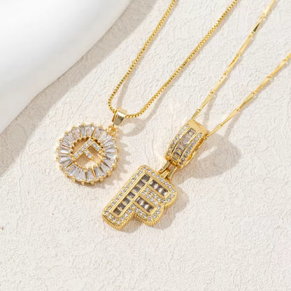 Twin Initial Luxe Necklace