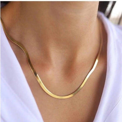 Dual Layer Sleek Chain Necklace