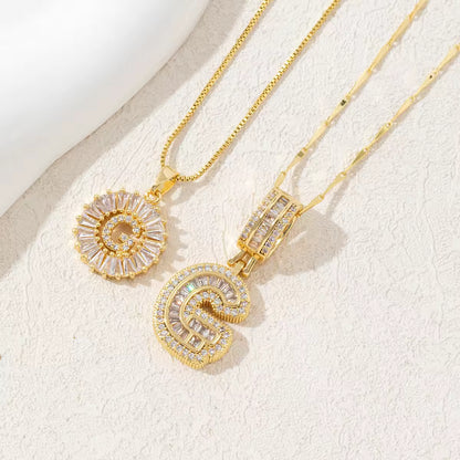 Twin Initial Luxe Necklace