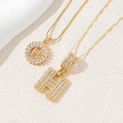 Twin Initial Luxe Necklace