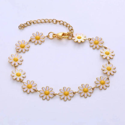 Sunflower necklace pendant