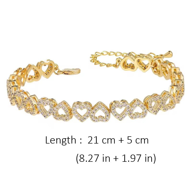 Aurelia Heartstone Bracelet