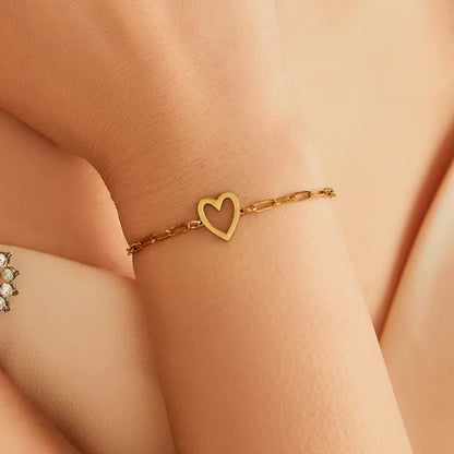 Forever Hearts Duo Bracelet Set