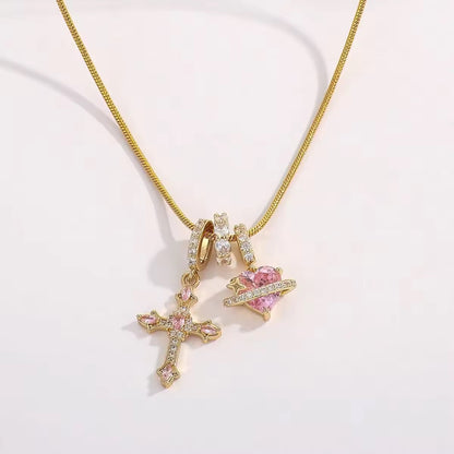 Faith & Love Charm Necklace