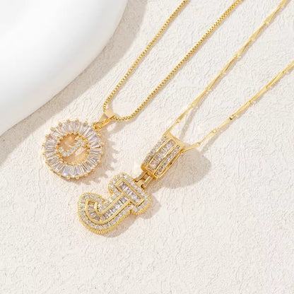 Twin Initial Luxe Necklace