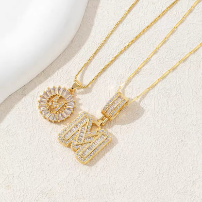 Twin Initial Luxe Necklace