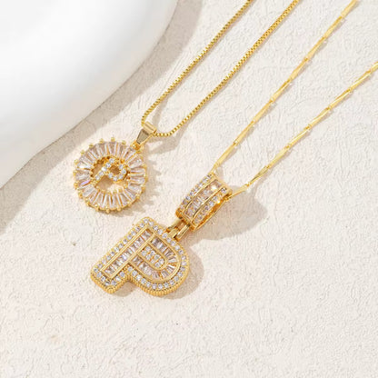 Twin Initial Luxe Necklace