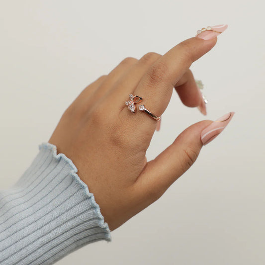 RoseFlutter Open Wrap Ring