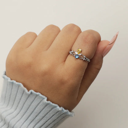 Aurora Twist Ring