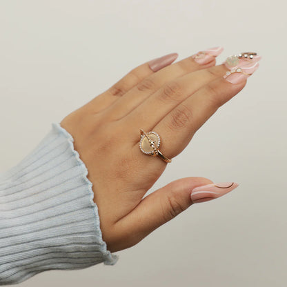 Celestia HaloStar Ring