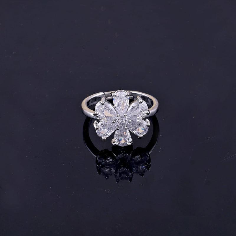 Celeste Blossom Cluster Ring