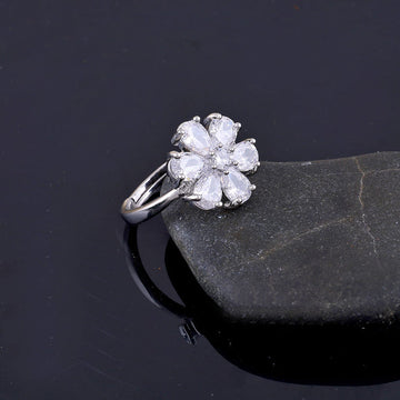 Celeste Blossom Cluster Ring