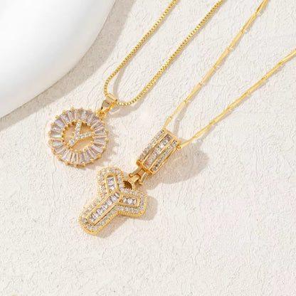 Twin Initial Luxe Necklace