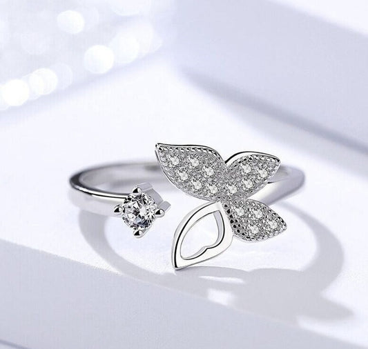 Celestia ButterflyBloom Eternity Ring