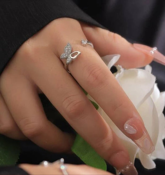 Celestia ButterflyBloom Eternity Ring