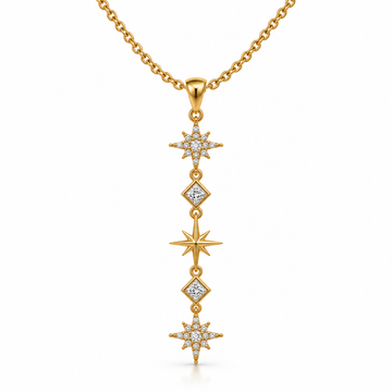 Celestia North Star Drop Necklace