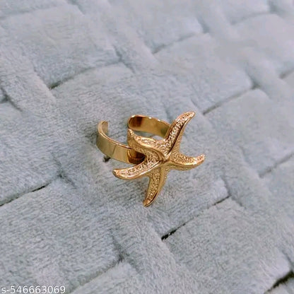 Aurelia Starfish Adjustable Ring