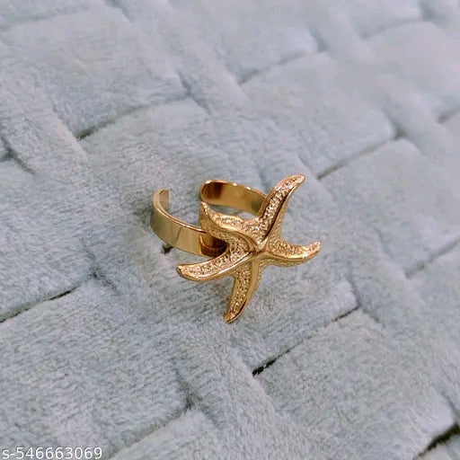 Aurelia Starfish Adjustable Ring