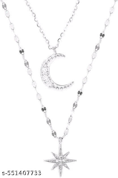 Moonlit Starlight Layered Necklace