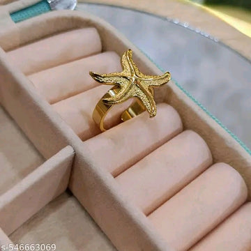 Aurelia Starfish Adjustable Ring